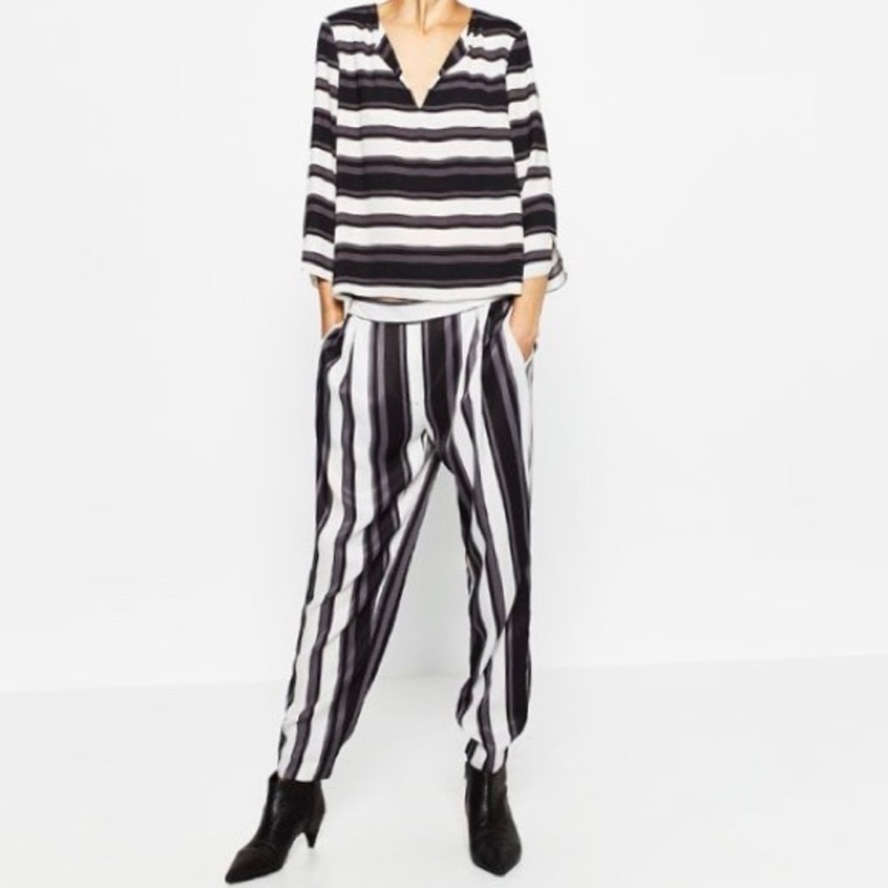 Zara Flowy Pants